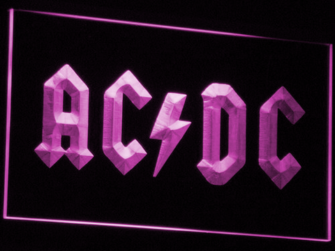 AC DC Let There Be Rock LED Neon Sign